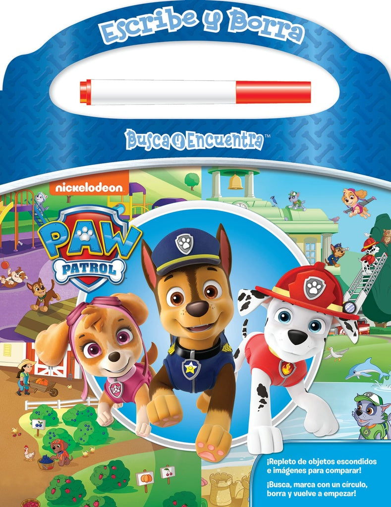 ESCRIBE Y BORRA - PAW PATROL