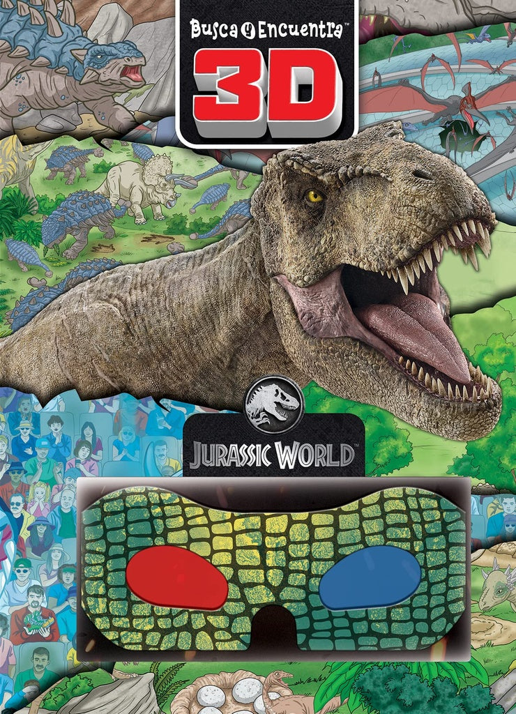 JURASSIC WORLD-BUSCA Y ENCUENTRA-Gafas 3D