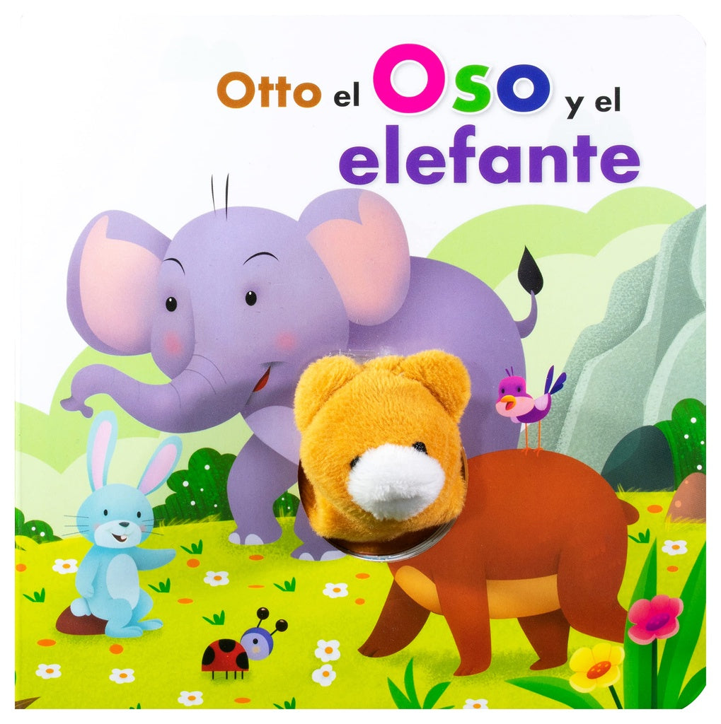 Libro con marioneta: Otto el Oso y el Elefante | Varios autores