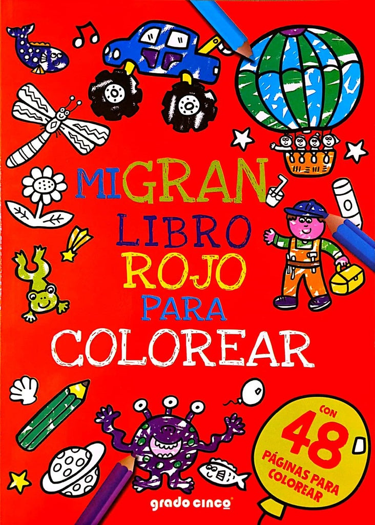 Mi gran libro para colorear 1 | Rodrigo Zubillaga