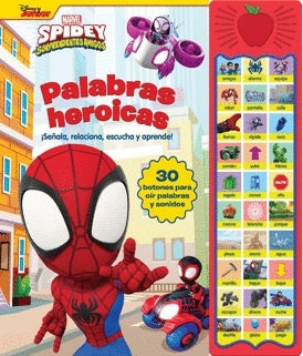 PALABRAS HEROICAS/Marvel Spidey-sonido x 30