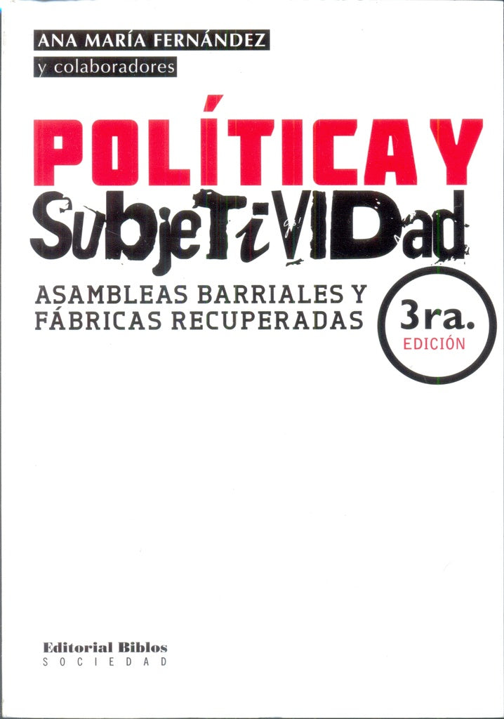 Política y subjetividad | Ana María Fernández