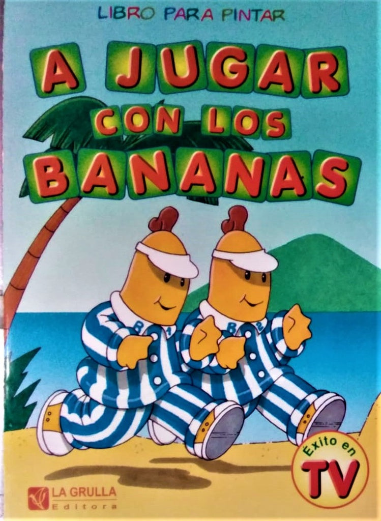 A jugar con las Bananas en Pijamas. Libro para pintar | Varios autores