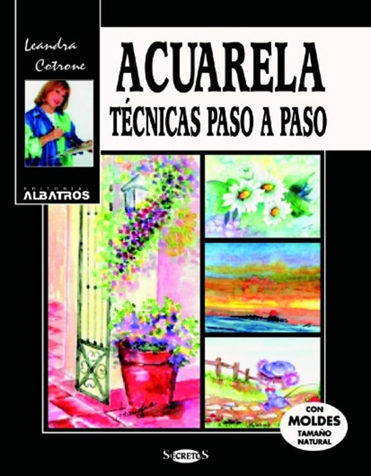 ACUARELA, TÉCNICAS PASO A PASO | LEANDRA COTRONE