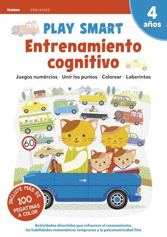 PLAY SMART 4 AÑOS. ENTRENAMIENTO COGNITIVO
