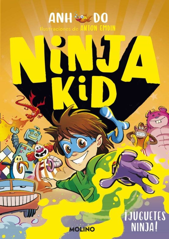 Ninja Kid 7 ¡Juguetes ninja! | Anh Do