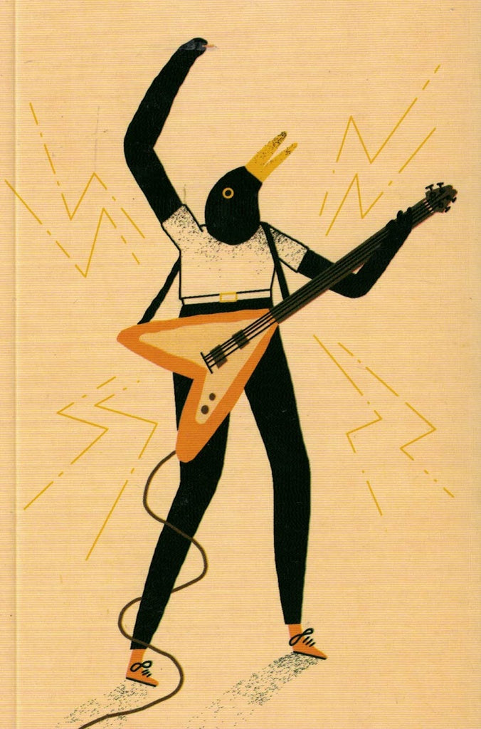 Libreta Pantufla: Pájaro rock | Leandro Mangado