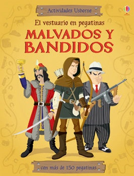 Malvados y bandidos. El vestuario en pegatinas | Louie Stowell