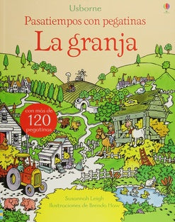 La granja. Pasatiempos con pegatinas | SUSANNAH LEIGH