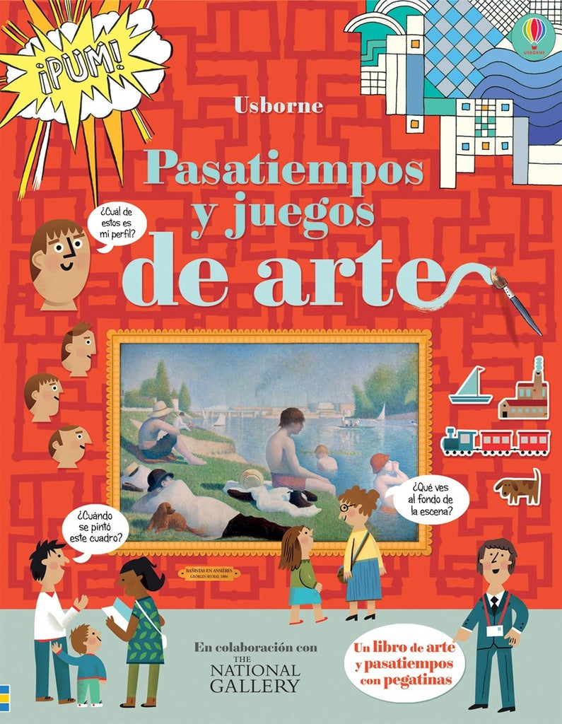 Pasatiempos y juegos de arte | USBORNE