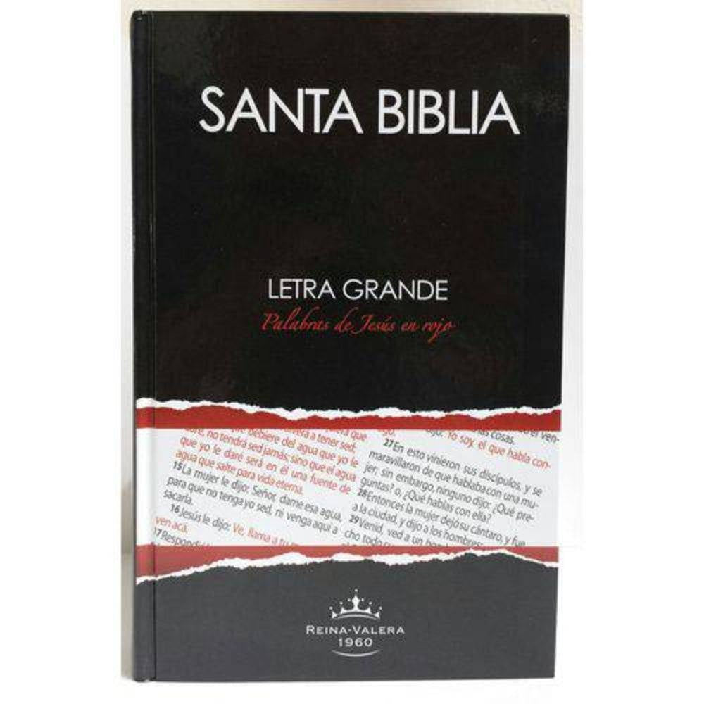 Santa Biblia. Letra grande. Con palabras de Jesus en rojo. Reina Valera 1960 | VERSION REINA-VALERA