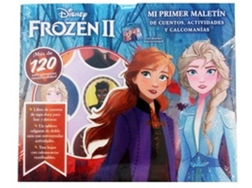 Frozen II. Mi primer maletín de cuentos, actividades y calcomanías. | The Novelty Book