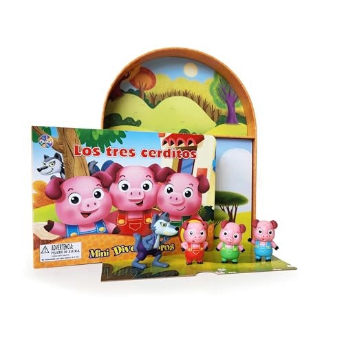 Los tres cerditos. Mini Diverti-Libros | Phidal Publishing Inc