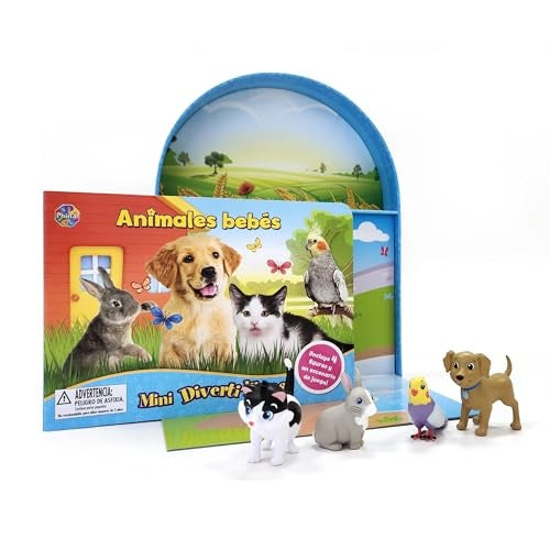 Mini diverti-libros. Animales bebés | Phidal Publishing Inc