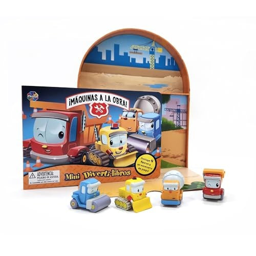 ¡Máquinas a la obra! Mini Diverti-Libros | Phidal Publishing Inc
