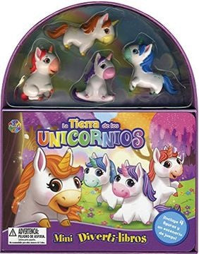 La Tierra de los unicornios. Mini Diverti-libros | Phidal Publishing Inc