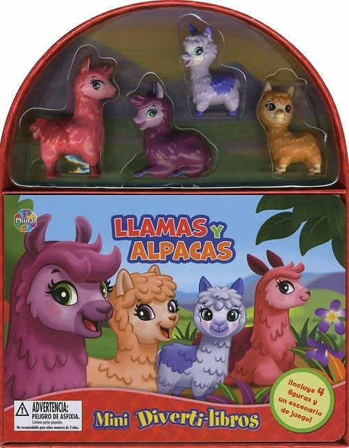 Llamas y Alpacas. Mini Diverti-libros | Phidal