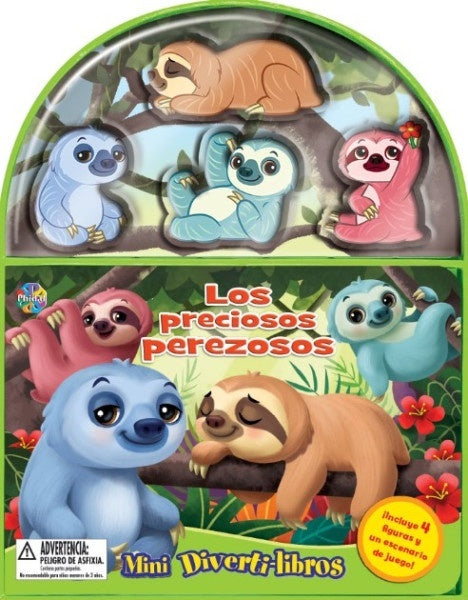 Los preciosos perezosos. Mini Diverti-Libros | Phidal Publishing Inc