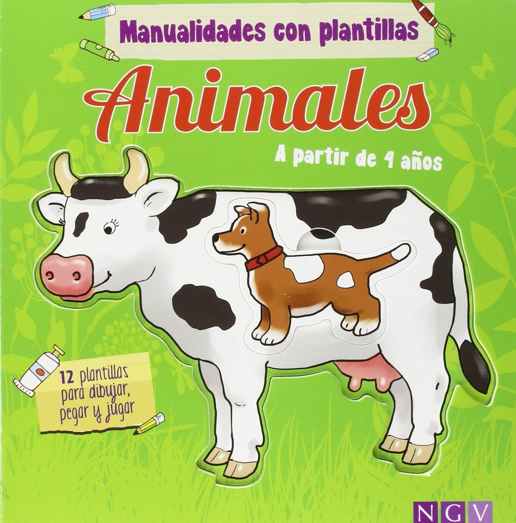 Animales. Manualidades con plantillas | Varios autores
