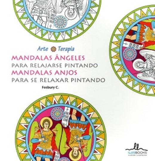 Mandalas ángeles para relajarse pintando | Varios autores