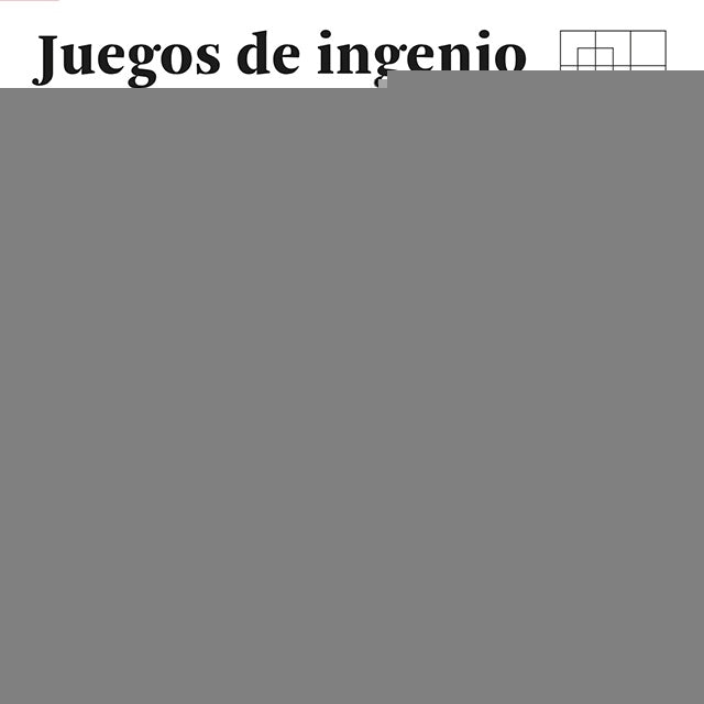 Juegos de ingenio para activar nuestras neuronas | Varios autores