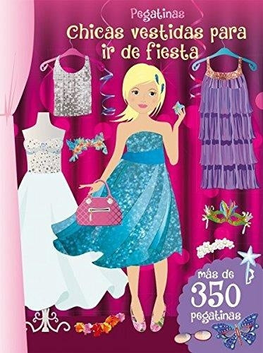 Chicas vestidas para ir de fiesta. Pegatinas | Varios autores