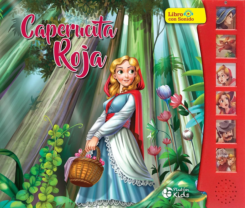 Caperucita roja. Libro con sonido | Plutón Kids