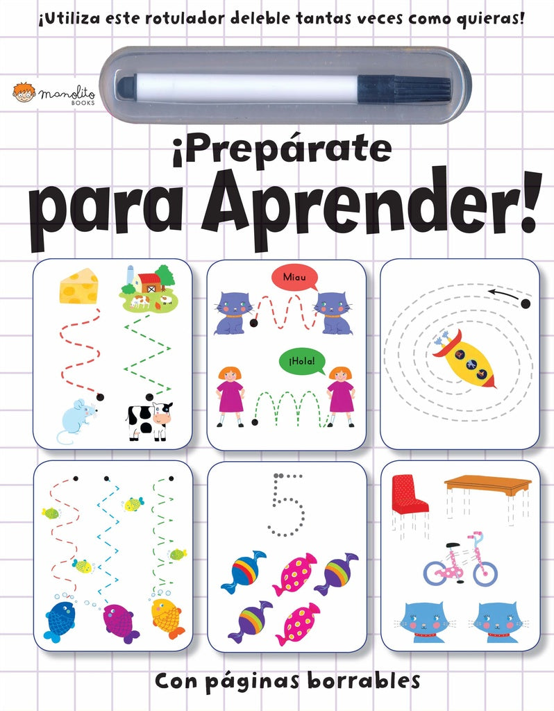 ¡Prepárate para aprender! Borrar y escribir | Varios autores