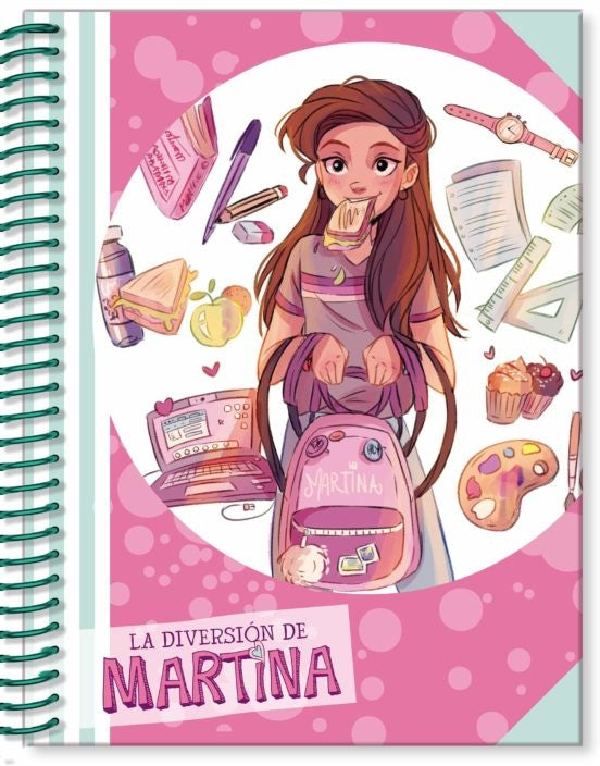 Libreta de La Diversión de Martina (rosa) | Martina D' Antiochia