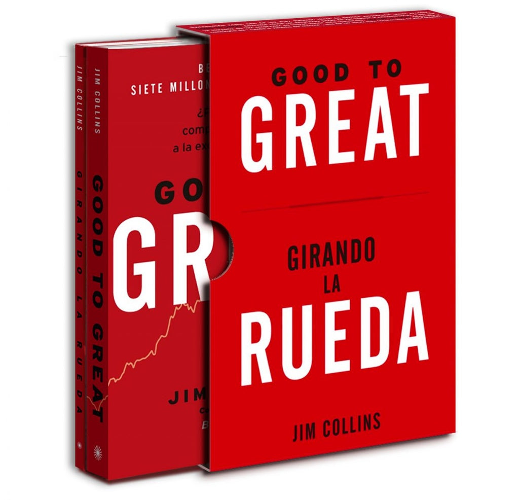 Estuche: Good to Great + Girando la rueda | JIM COLLINS