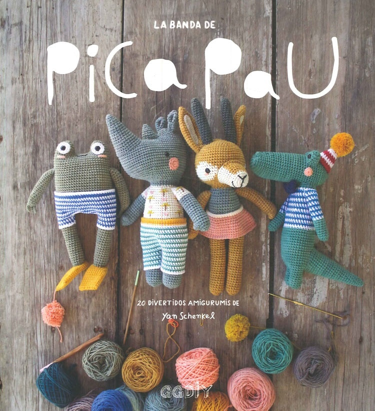 La banda de Pica Pau: 20 divertidos amigurumis | YAN SCHEMKEL
