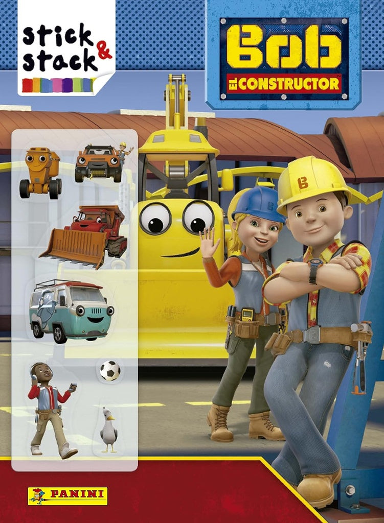 Stick & stack. Bob el constructor | Panini