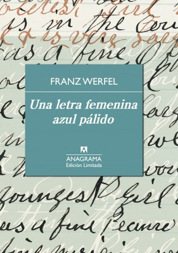 Una letra femenina azúl pálido | FRANZ WERFEL