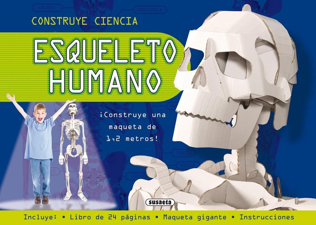 Construye ciencia. Esqueleto humano | Susaeta