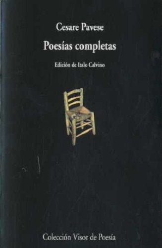 POESIAS COMPLETAS. PAVESE | PAVESE