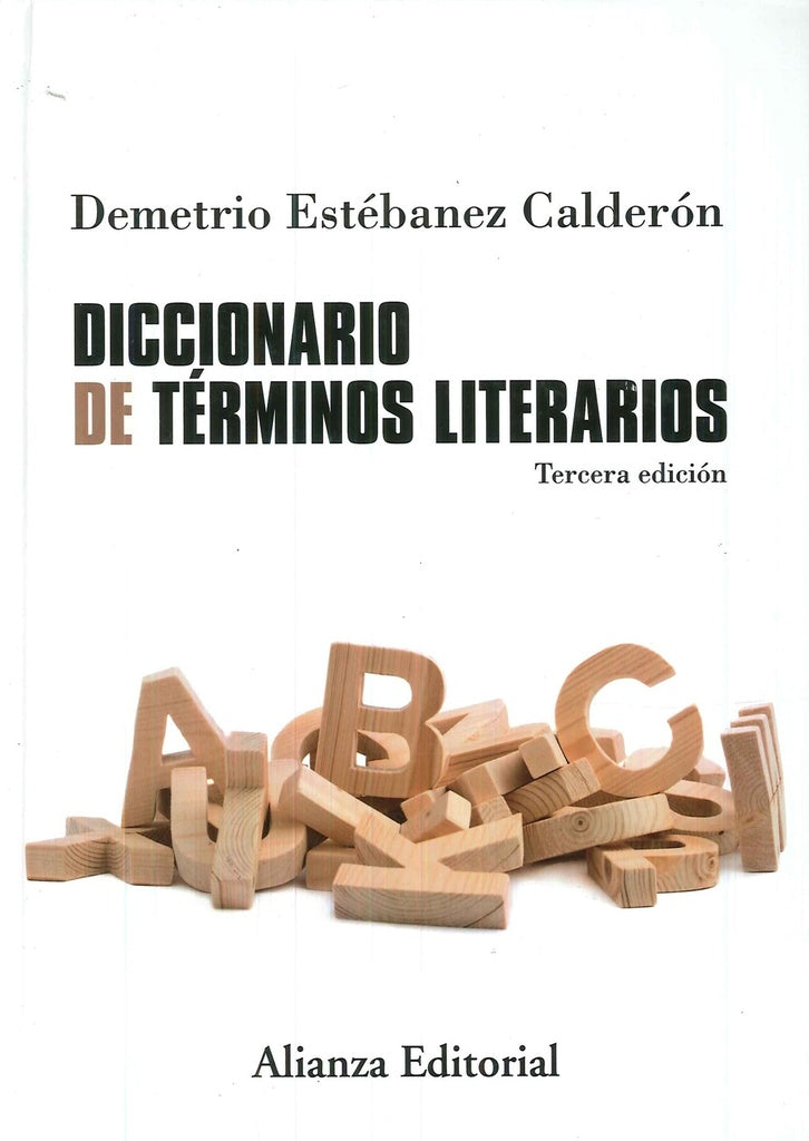DICCIONARIO DE TERMINOS LITERARIOS | DEMETRIO ESTEBANEZ CALDERON
