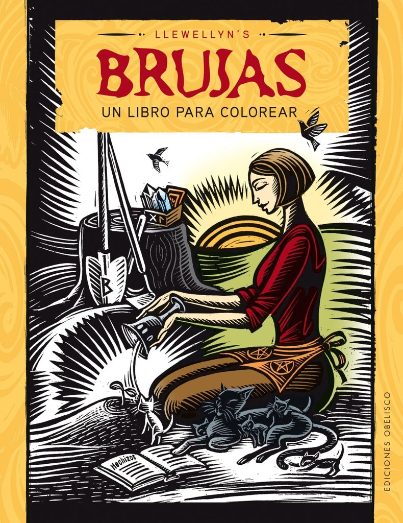 Brujas. Un libro para colorear | LLEWELLYNS