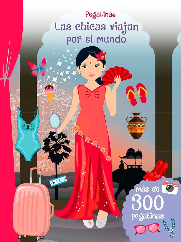 Pegatinas. Las chicas viajan por el mundo | ANA SCHINDLER