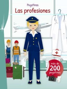 Pegatinas. Las profesiones | ANA SCHINDLER
