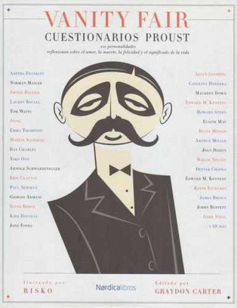 VANITY FAIR. CUESTIONARIOS PROUST | CARTER