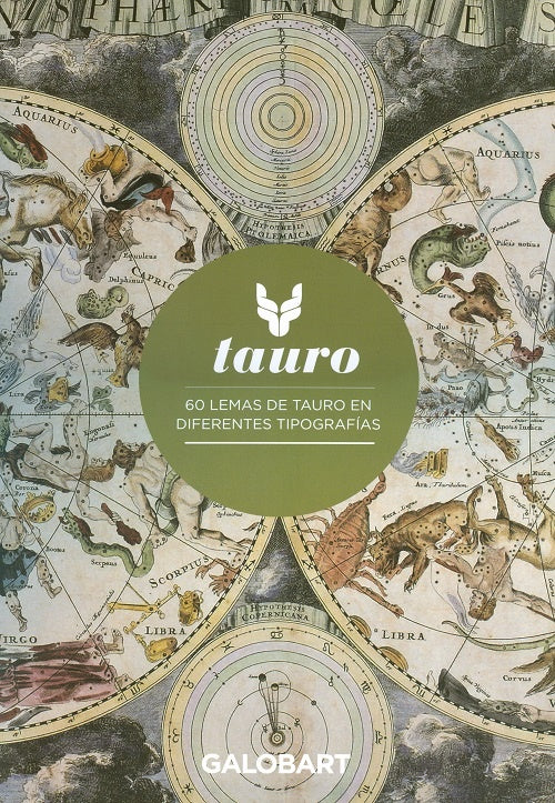 Tauro. 60 lemas de Tauro en diferentes tipografías | Antuñano, Garraus