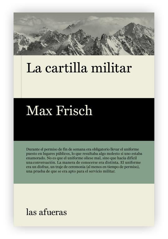 La cartilla militar | MAX FRISCH