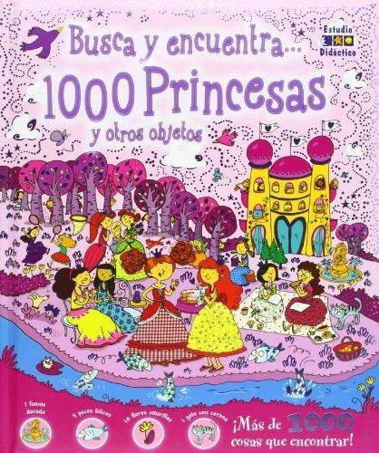 1000 Princesas y otros objetos. Colección: Busca y encuentra | Estudio Didáctico