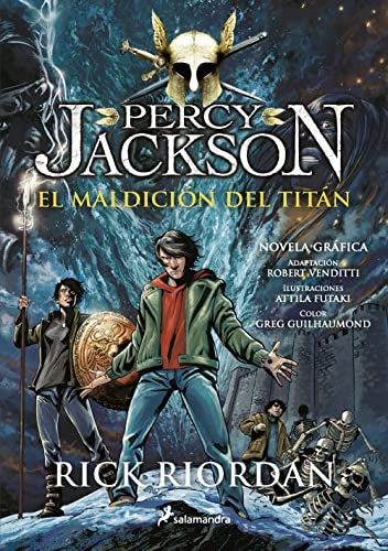 La maldición del Titán. Percy Jackson y los dioses del Olimpo novela gráfica 3 | Rick Riordan