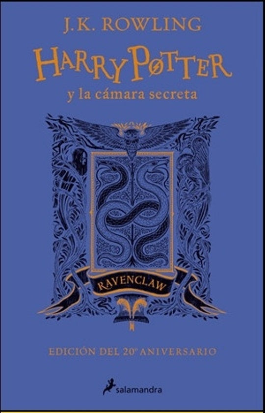 Harry Potter y la cámara secreta (edición Ravenclaw del 20º aniversario) (Harry Potter 2) | J. K. Rowling