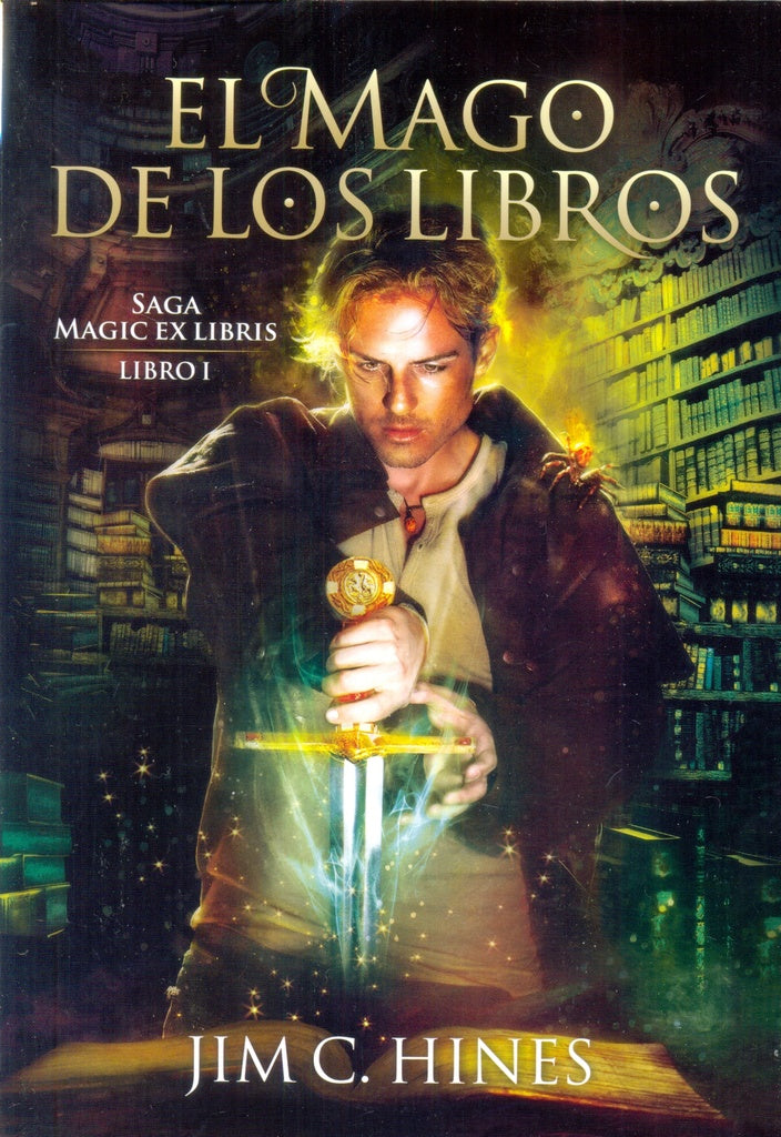 El mago de los libros. Magic ex Libris 1
| HINES JIM