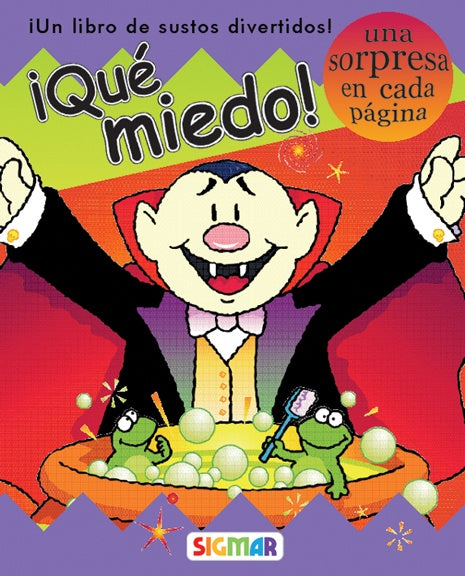 ¡Qué miedo! Colección piruetas. Pop Up | SIGMAR