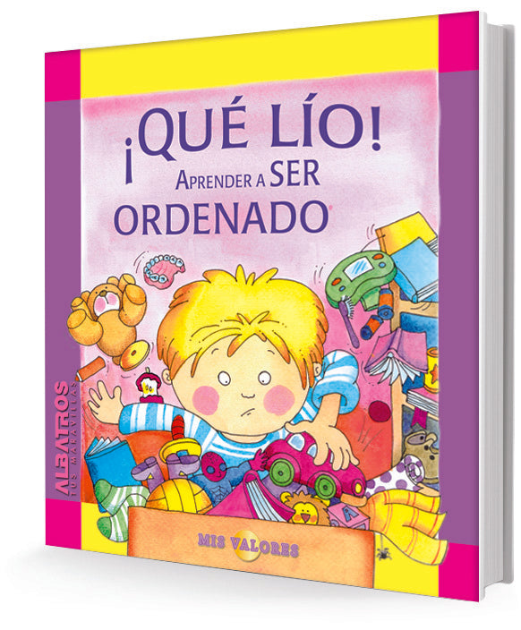 ¡Qué lío aprender a ser ordenado! | María Paz Rospide