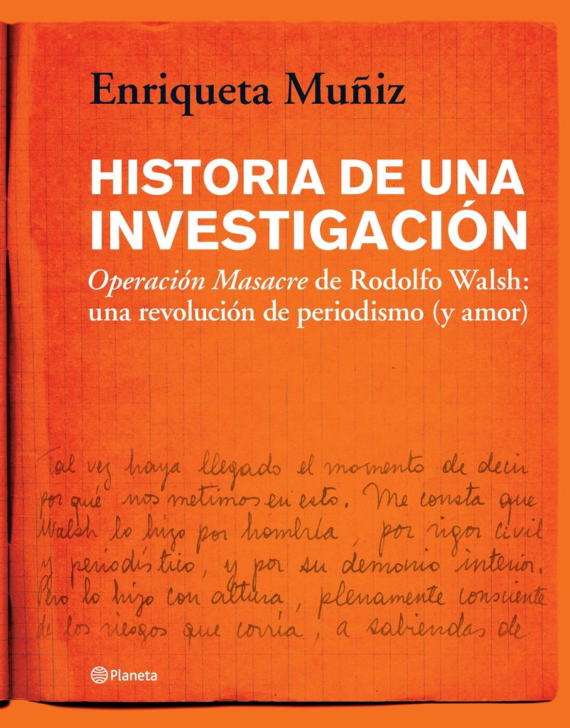 Historia de una investigación | ENRIQUETA MUNIZ
