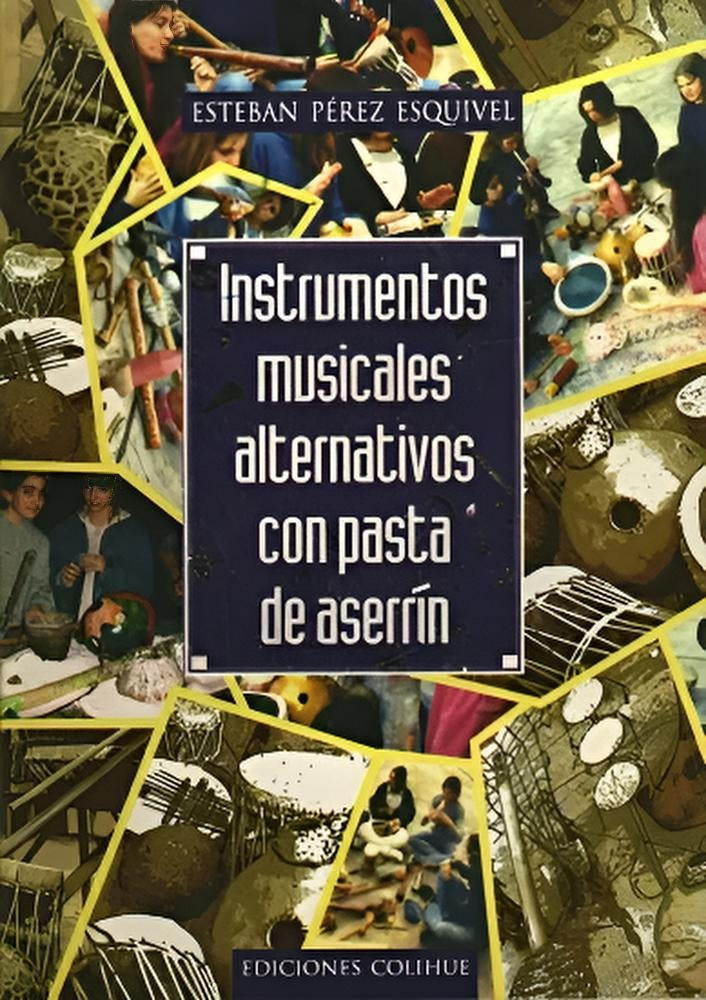Instrumentos musicales alternativos con pasta de aserrín | ESTEBAN PEREZ ESQUIVEL